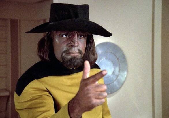 Star Trek: Nová generace - Tenkrát v Deadwoodu - Z filmu - Michael Dorn
