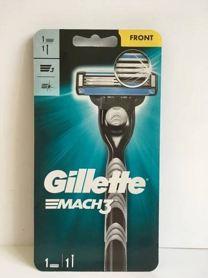 Gillette Holicí strojek Mach3+ 1náhrada