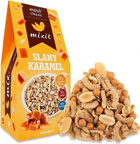 Kde koupit Mixit Pečený Mixit - Slaný karamel 490 g