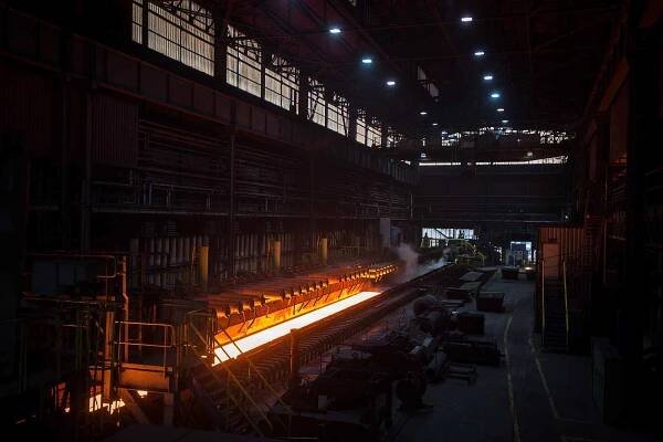 Bývalý závod ArcelorMittal Ostrava, dnes Liberty Ostrava. Ilustrační foto.