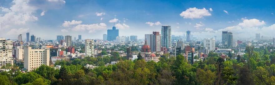 V největším mexickém městě Ciudad de México žije 9 miliónů obyvatel