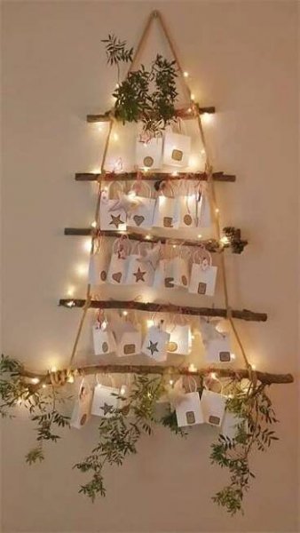 Adventní kalendář Pinterest