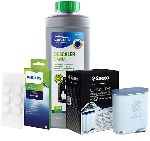 Sada Philips Saeco – Filtr Aquaclean CA6903, Verde 500 ml, CA6704/10