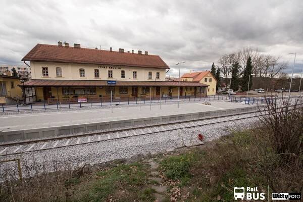 Český Krumlov - revitalizace železniční tratě 2015 - RAIL BUS s.r.o.