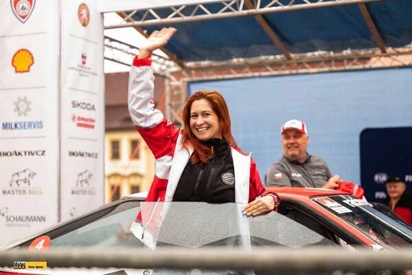Posádka Vojtěch Štajf Veronika Havelková třetí na Historic Vltava Rallye – Motor-Max.cz