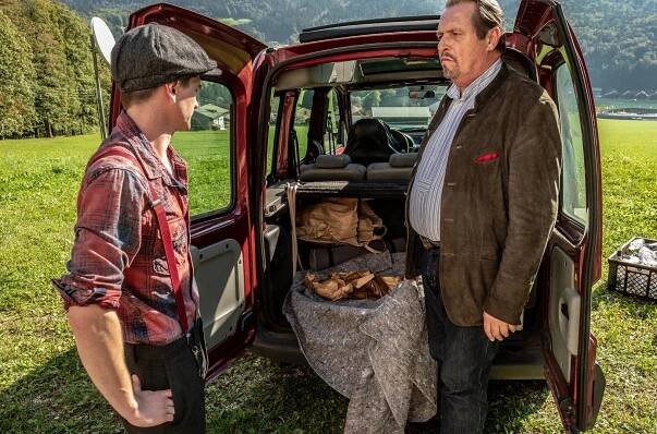 Zločin v Alpách - Smrt v jezeře - Z filmu - Benedikt Hösl, Andreas Giebel
