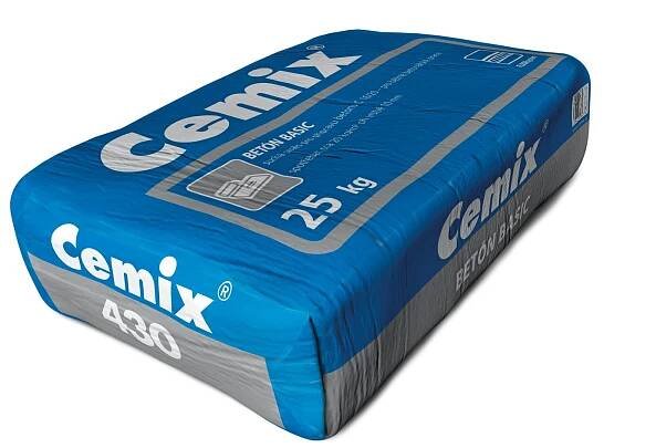 Beton CEMIX 25MPa 25kg zr.4mm
