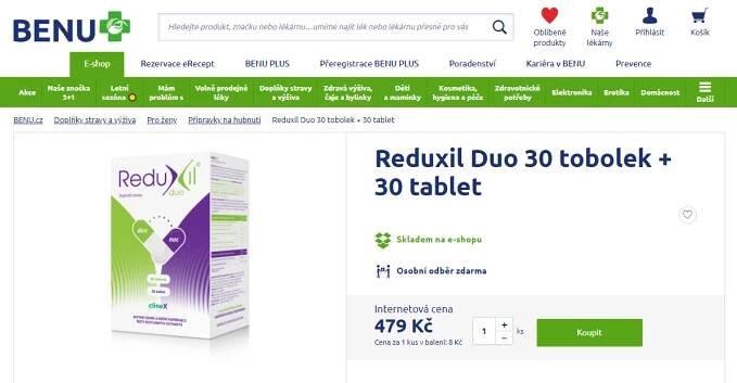 reduxil duo recenze