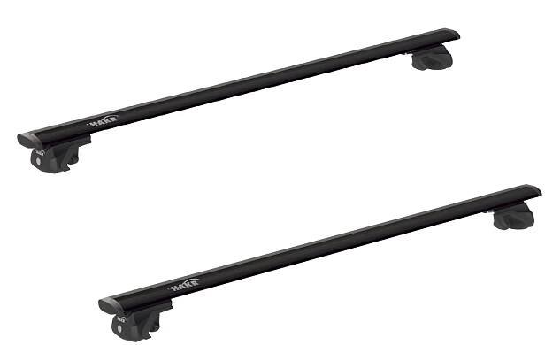Střešní nosič Hakr Škoda Karoq s podélníky, Wing Profile Black, 0013+5002