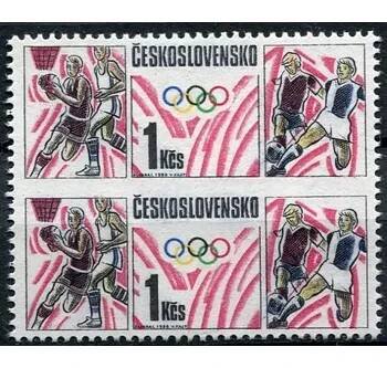 (1988) č. 2827 B ** - Československo - Olympijské hry 1988
