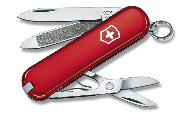 Švýcarský nůž Victorinox Classic, červený