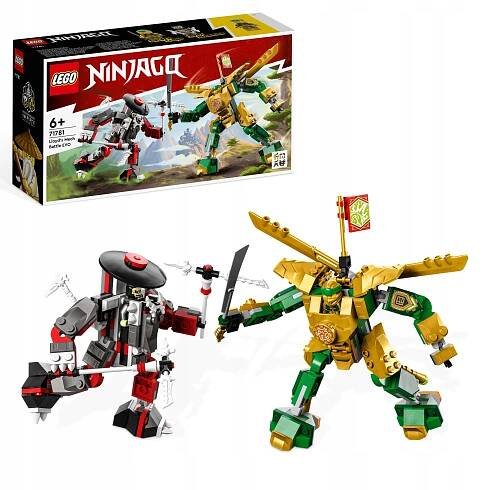 LEGO® NINJAGO® 71781 Lloyd a bitva robotů EVO