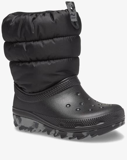 Dětské zateplené zimní boty Crocs Classic Neo Puff Boot 29-30