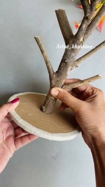 Coconut shell craft ideas/ coconut shell tree #youtubeshorts #short #diy #craft