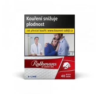 ROTHMANS 40 RED S LINE