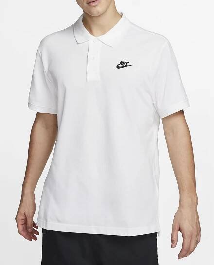Polokošile Nike CJ4456 100 Pánské Bílé Club Matchup S Límečkem R-M