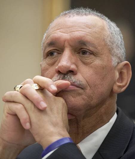 Commissioned as a second lieutenant in the Marine Corps after college, Bolden completed flight training and became a Naval Aviator, flying more than 100 combat missions in North and South Vietnam, Laos, and Cambodia between 1972 –1973.