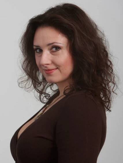 Herečka Zuzana Mauréry.