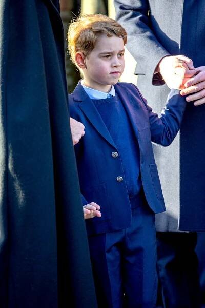 Prince George's Grumpiest Faces