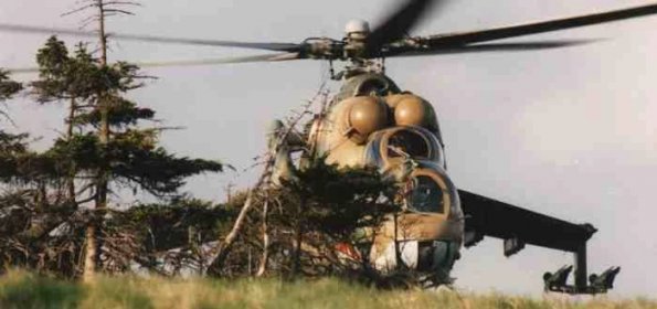 Mi-24 v letu