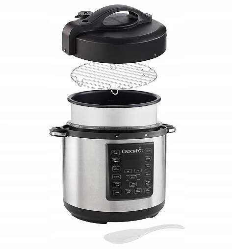 MultiCooker kombinovaný tlakový hrnec Crockpot 5.6 l 12v1 - Allegro