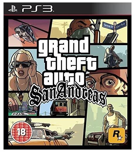 PS3 Grand Theft Auto San Andreas (GTA) Nové za 718 Kč