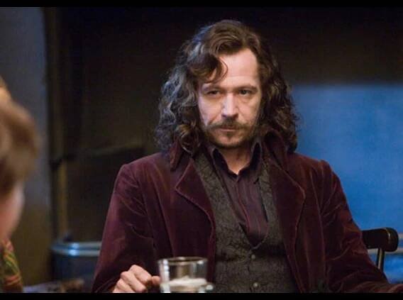 Sirius Black byl kmotr Harryho Pottera