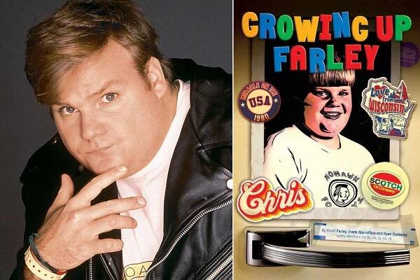 Chris Farley's early life chronicled in new graphic novel co-written by his brother Kevin