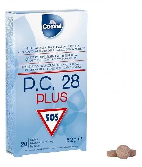 P.C. 28 PLUS, 20 tablet * 410 mg | Bellitia s.r.o.