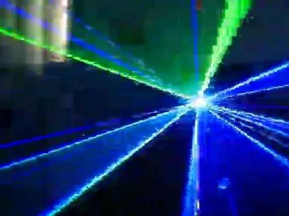 laser cyan (vert + bleu) Electroconcept - Vidéo Dailymotion
