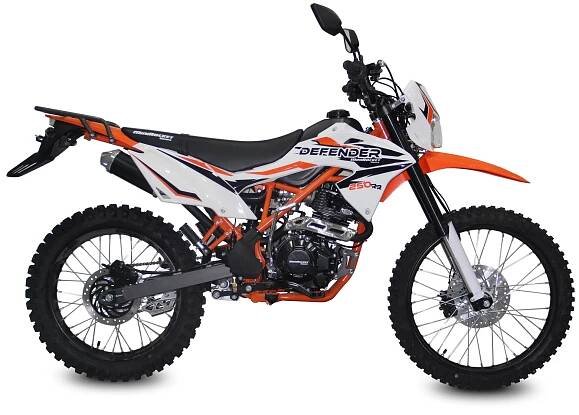 pitbike Mikilon Defender 250 RR, Barevná možnost oranžová