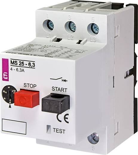 Motorový spouštěč MS25-6,3 / 4,0-6,3A - Čerpadla Vrchlabí