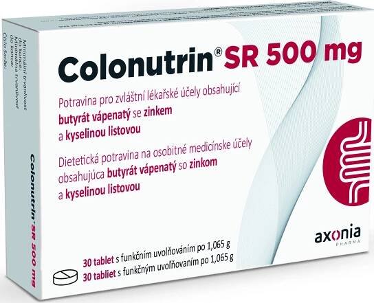 AXONIA Pharma Colonutrin SR 500 mg 30 tbl.