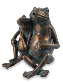 Wasserspiel-Figur Froschpaar