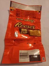 Obal od čokolády Reese's z U. S. A., čokoládový obal, ne čokoláda - Sběratelství