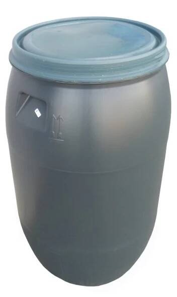 HDPE PLASTOVÝ SUD 220L ZELENÝ, NA DEŠŤOVOU VODU ZAHRADNÍ , ODNÍMATELNÉ VÍKO (SUD 200L)