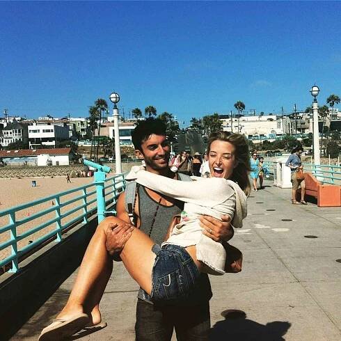 Justin Baldoni and Emily Baldoni.