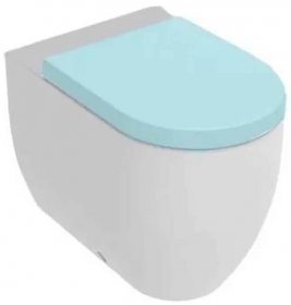 Kerasan FLO WC kombi mísa 36x60cm, spodní/zadní odpad, bílá - 311701