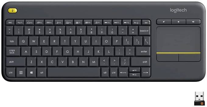 Logitech 920-007145 klávesnice Univerzální RF bezdrátový QWERTY US Mezinárodní Černá