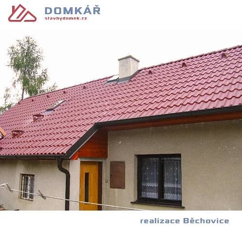 Realizace půdního prostoru RD, Soběslavstavby DOMEK | pokrývačské, klempířské a tesařské práce | Půdní vestavby | Zednické