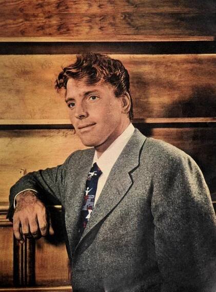 Burt Lancaster by Bob Beerman, 1949