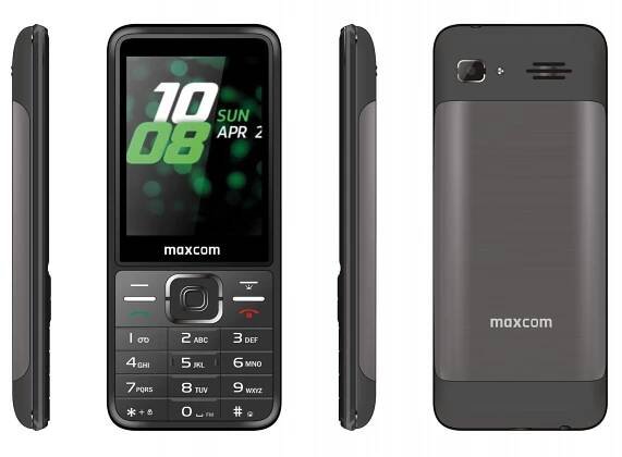 Telefon pro seniory Maxcom Comfort MM244 Barva černá