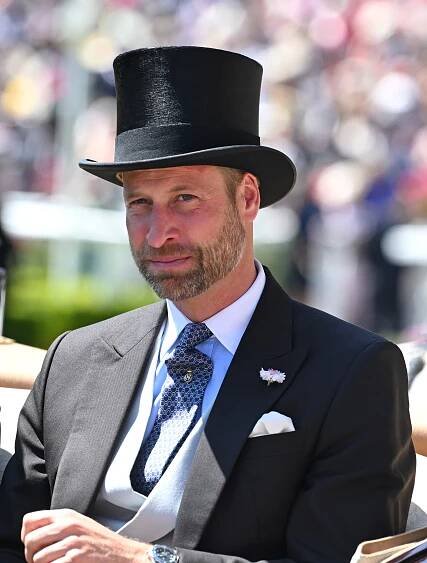 Prince William at Royal Ascot.