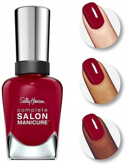 Lak na Sally Hansen Salon Complete Red Handed