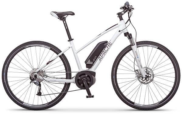 xElektrokolo krosové Apache Matta Bosch Active 400Wh bílá-bp
