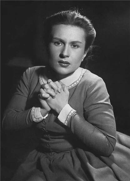 Marína Havranová - 23.06.1948, Eva Klenová (Marína) Foto: Josef Heinrich