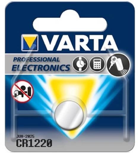 Baterie VARTA CR 1220 1ks - Baterie | Elektrik Partner
