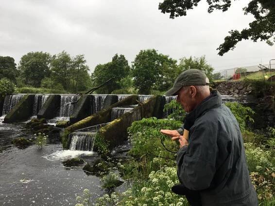 Bowston Weir, River Kent, Cumbria, England - Dam Removal Europe