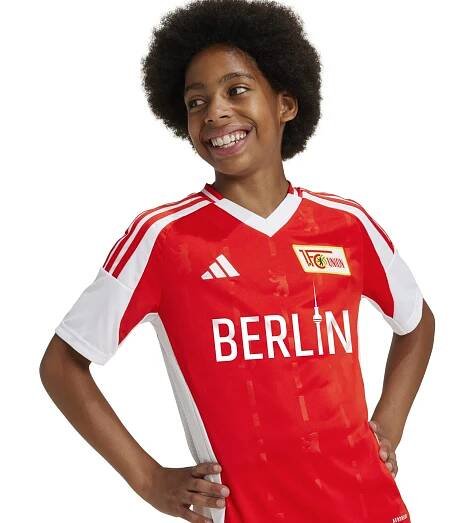 Dětský domácí fotbalový dres s krátkým rukávem adidas 1. FC Union Berlin 2024/25