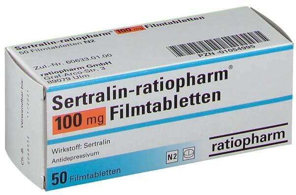 Sertraline 100mg milpharm